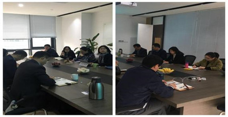 浙江省律师协会业务部周晓钦主任莅临浙江凯富律师事务所指导工作